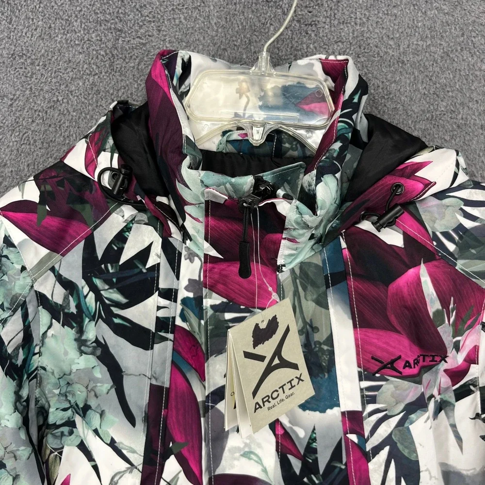 Arctix Blizzard Ski Jacket Womens Small Floral‎ Print
